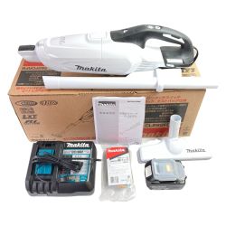 ＊＊ MAKITA マキタ 18V 充電式クリーナ (バッテリ1個・充電器付） CL282FDRFW ホワイト Sランク