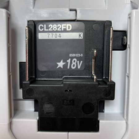  MAKITA マキタ 18V 充電式クリーナ (バッテリ1個・充電器付） CL282FDRFW ホワイト