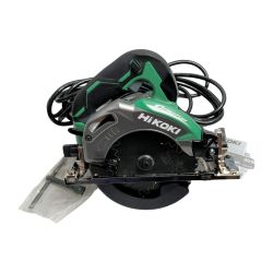 ＊＊ HiKOKI ハイコーキ 165mm コード式深切り電子丸ノコ　黒鯱チップソー付き C6MEY(SK) グリーン Sランク