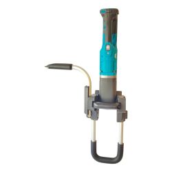 ＊＊ MAKITA マキタ 40Vmax 充電式アースオーガ 本体のみ (バッテリ・充電器なし） DG002G ブルー Bランク