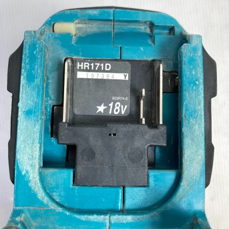  MAKITA マキタ 18V 17mm 充電式ハンマドリル (バッテリ1個・ケース付）※充電器なし HR171D ブルー