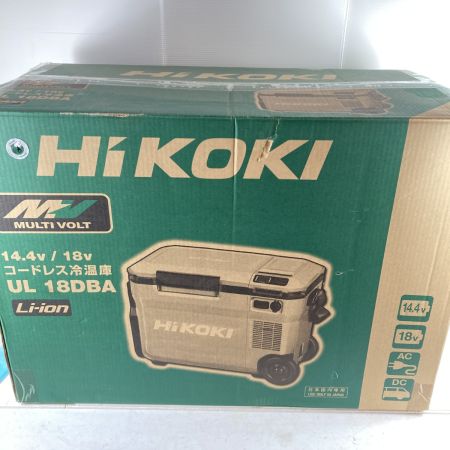  HIKIKOKI コードレス冷温庫 UL18DBA(WM) オリーブ 未使用品