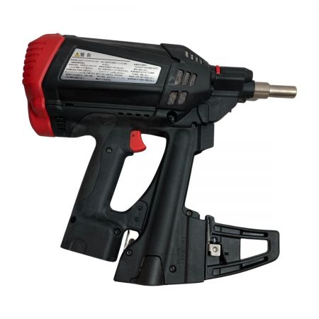  MAX マックス 充電式ピン打機 ガスネイラ (バッテリ2個・充電器・ケース付） GS-725C ブラック×レッド