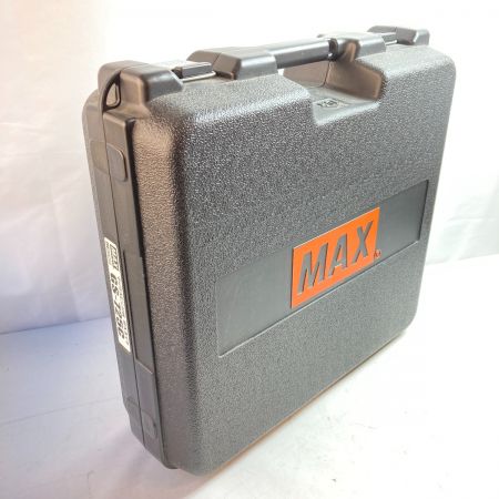  MAX マックス 充電式ピン打機 ガスネイラ (バッテリ2個・充電器・ケース付） GS-725C ブラック×レッド