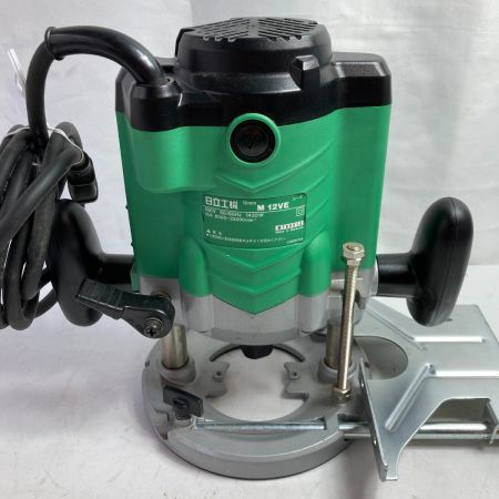  HITACHI 日立 12mm ルータ 本体のみ M12VE グリーン