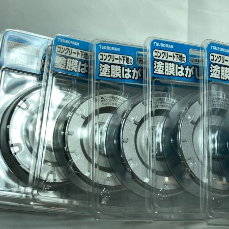  TSUBOMAN 塗膜剥がし 厚膜用 マクトル3シルバー 6枚組 MC-9293 シルバー