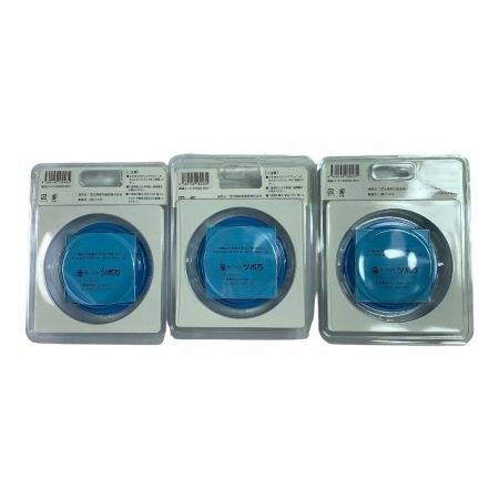  TSUBOMAN NEWマルテー 弾だんホイールWT 厚膜対応・弾性塗膜はくり用 外径92mm 3枚組  (3) スカイブルー