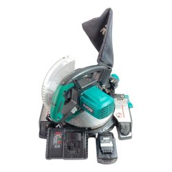 ＊＊ RYOBI リョービ 18V 180mm コードレス卓上丸ノコ (バッテリ1個・充電器付） BTS-180 グリーン Cランク