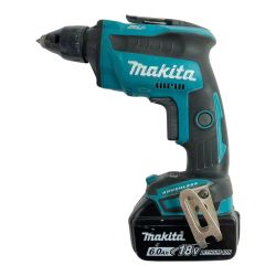 ＊＊ MAKITA マキタ 18V 充電式スクリュードライバ バッテリ1個付・充電器なし FS453D ブルー Cランク