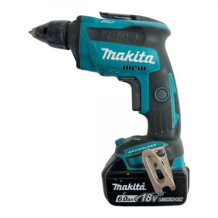 中古】 MAKITA マキタ 18V 充電式スクリュードライバ バッテリ1個付