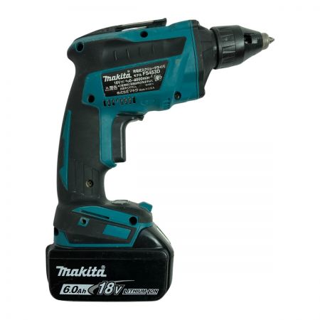 中古】 MAKITA マキタ 18V 充電式スクリュードライバ バッテリ1個付