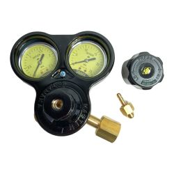 ＊＊ 日酸TANAKA 溶断用圧力 酸素調整器 マスターIV MASTER6 ブラック Sランク