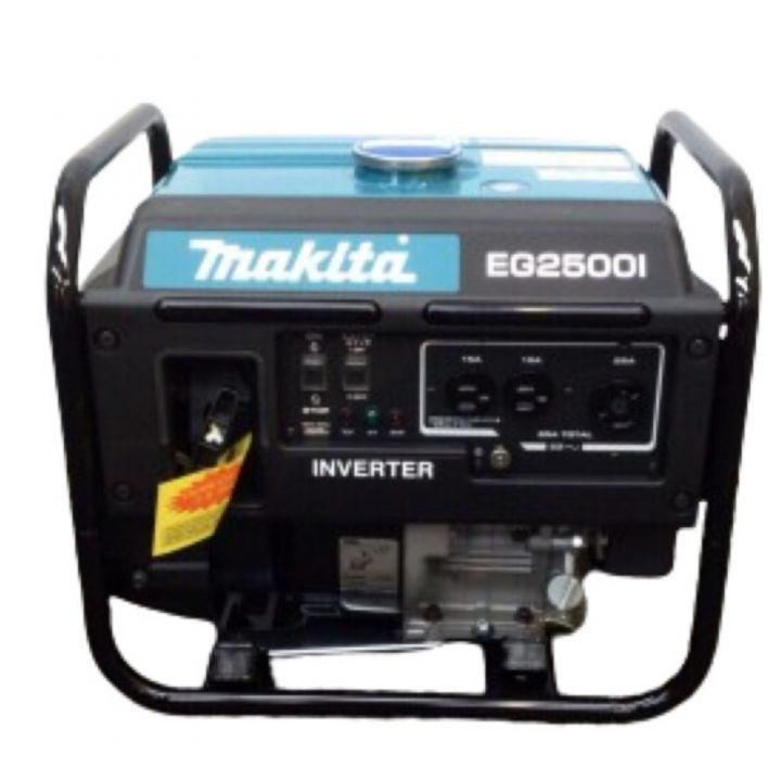 MAKITA マキタ インバーター発電機 箱付 4サイクル 2.5KVA 100v 未使用品(S) EG2500I  ブルー｜中古｜なんでもリサイクルビッグバン