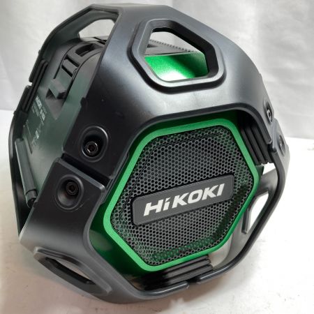 HiKOKI ハイコーキ 14.4V/18V コードレススピーカー ACアダプタ付 (バッテリ・充電器なし） US18DA グリーン
