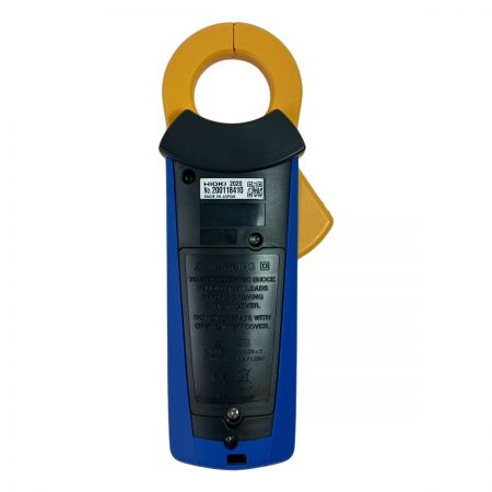  HIOKI AC/DCクランプメータ ケース付 CM4371 ブルー×イエロー