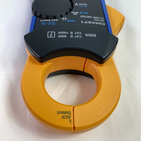  HIOKI AC/DCクランプメータ ケース付 CM4371 ブルー×イエロー