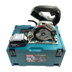 ＊＊ MAKITA マキタ 18V 125mm 充電式丸ノコ (バッテリ1個・ケース付）充電器なし HS474D ブラック Bランク