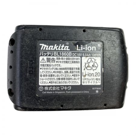  MAKITA マキタ 18V 125mm 充電式丸ノコ (バッテリ1個・ケース付）充電器なし HS474D ブラック