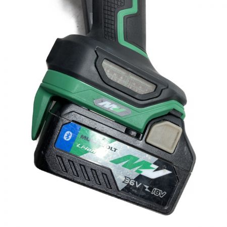  HiKOKI ハイコーキ 36V 100mm コードレスディスクグラインダ (バッテリ1個・ケース付） 充電器なし G3610DD グリーン