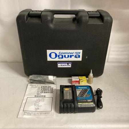  Ogura 18V コードレスパンチャー バッテリ1個・充電器・ケース付 HPC-156WDF ブルー