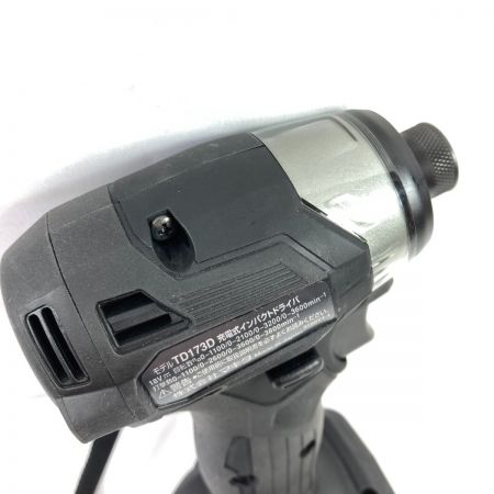  MAKITA マキタ 18V 充電式インパクトドライバ 本体のみ ※バッテリ・充電器なし TD173D ブラック