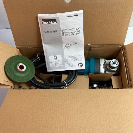  MAKITA マキタ 100mm コード式電子ディスクグラインダ GA4041C ブルー