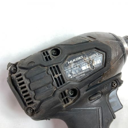  HiKOKI ハイコーキ 18V コードレスインパクトドライバ バッテリ1個付 ※充電器なし WH18DDL2 ブラック
