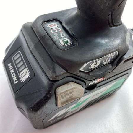  HiKOKI ハイコーキ 18V コードレスインパクトドライバ バッテリ1個付 ※充電器なし WH18DDL2 ブラック