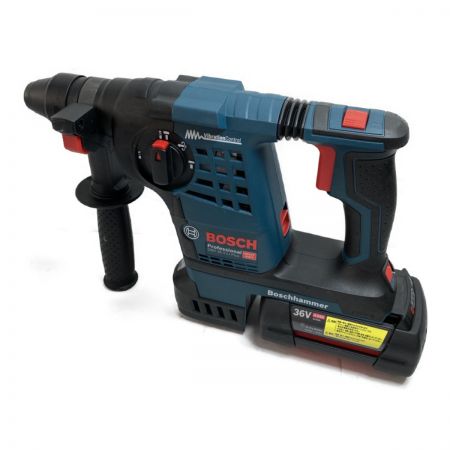  BOSCH ボッシュ 36V ハンマドリル バッテリ2個・充電器・ケースセット GBH36V-Plus PROFESSIONAL ネイビー