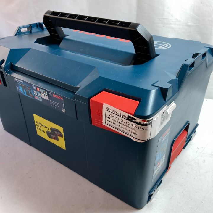 BOSCH ボッシュ 36V ハンマドリル バッテリ2個・充電器・ケースセット GBH36V-Plus PROFESSIONAL  ネイビー｜中古｜なんでもリサイクルビッグバン