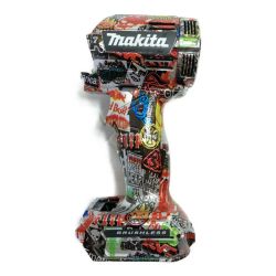 ＊＊ MAKITA マキタ TD002G インパクトドライバ用 カスタムハウジング TD002G用 ストリートＬシルバー Aランク