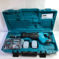 ＊＊ MAKITA マキタ 40Vmax 充電式レシプロソー (バッテリ2個・充電器・ケース付） JR002GRDX ブルー Sランク