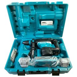 ＊＊ MAKITA マキタ 40Vmax SDSマックス 充電式ハンマドリル (バッテリ2個・充電器・ケース付）(2) HR005GRMX ブルー Sランク