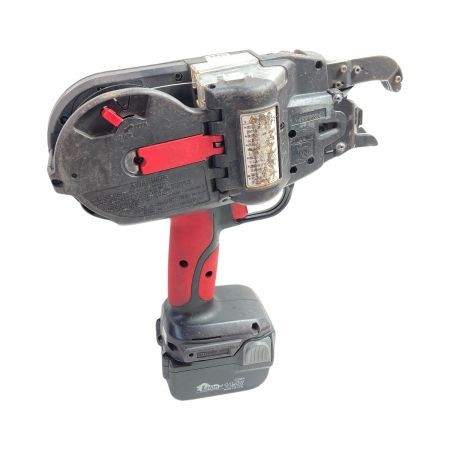  MAX マックス 14.4V コードレス鉄筋結束機 リバータイア (バッテリ2個・充電器・ケース付） RB-399-B2C レッド×ブラック