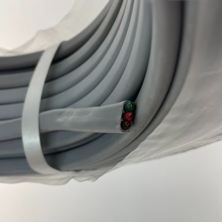  YAZAKI VVFケーブル 3芯 2.0mm×100m グレー×ブルー