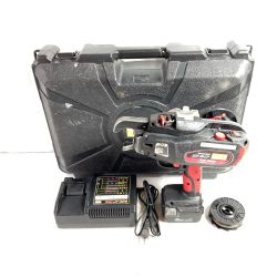＊＊ MAX マックス 14.4V コードレス鉄筋結束機 リバータイア (バッテリ1個・充電器・ケース付）(1) RB-399A-FB2C レッド Cランク