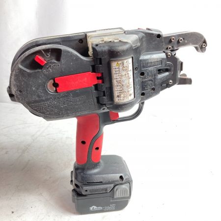  MAX マックス 14.4V コードレス鉄筋結束機 リバータイア (バッテリ1個・充電器・ケース付）(1) RB-399A-FB2C レッド