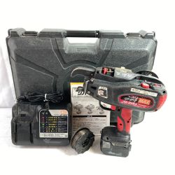 ＊＊ MAX マックス 14.4V コードレス鉄筋結束機 リバータイア (バッテリ1個・充電器・ケース付）(2) RB-399A レッド Cランク