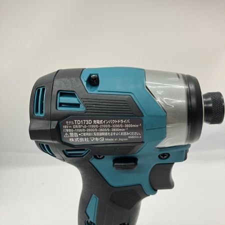  MAKITA マキタ 充電式インパクトドライバ 18v 6.0Ah TD173DRGX ブルー 未使用品