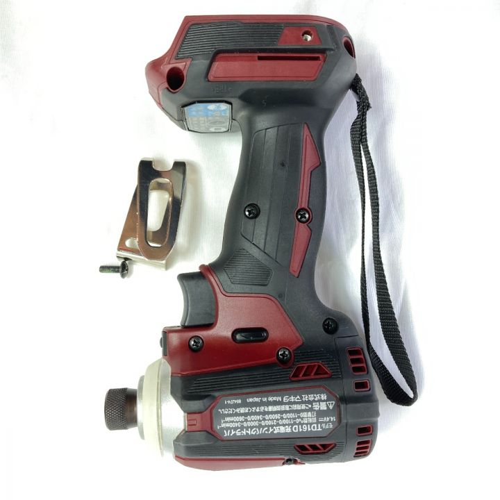 MAKITA マキタ 14.4V 充電式インパクトドライバ 本体のみ TD161D オーセンティックレッド｜中古｜なんでもリサイクルビッグバン