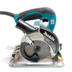 ＊＊ MAKITA マキタ 125mm コード式内装マルノコ 本体のみ 5241 ブルー Cランク