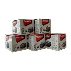 ＊＊ MAKITA マキタ 純正バッテリー BL1860B 18V/6.0Ah PSEマーク 5個セット(2) BL1860B ブラック Sランク