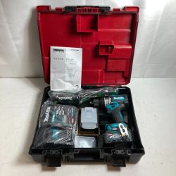 ＊＊ MAKITA マキタ 40Vmax 充電式震動ドライバドリル (バッテリ2個・充電器・ケース付) HP001GRDX ブルー Sランク