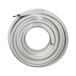 ＊＊ KANTO 冷媒被覆銅管 ペアコイル P23N 2分3分 20m 難燃性 KP-23 ホワイト Sランク