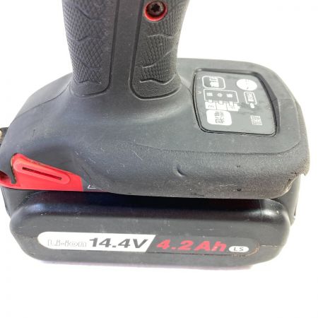  Panasonic パナソニック 14.4V コードレスインパクトドライバ  (バッテリ2個・充電器付） EZ75A7 レッド×ブラック