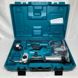 ＊＊ MAKITA マキタ 18V 充電式グリースガン (バッテリ1個・充電器・ケース付）(4) GP180DRG ブルー Sランク