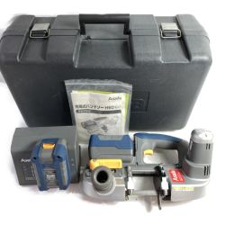 ＊＊ アサダ 18V 充電式バンドソー  (バッテリ2個・充電器・ケース付） H60eco グレー Cランク