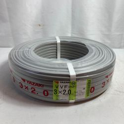 ＊＊ YAZAKI VVFケーブル 3芯2.0ｍｍ　100ｍ　（2） Sランク