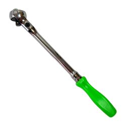 ＊＊ Snap-on スナップオン 旧ロゴ　スイベルラウンドヘッドラチェット 差込角9.5mm FHNFD100 黄緑 Cランク