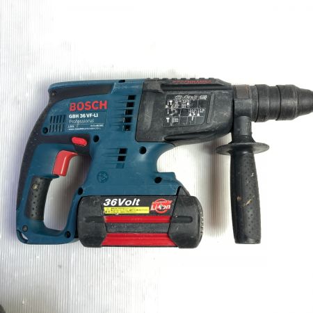  BOSCH ボッシュ 36V SDSプラス コードレスハンマドリル バッテリ2個・充電器付 GBH36VF-LI ブルー